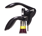 Metrokane Black Houdini Lever Style Corkscew