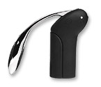 Metrokane Vertical Rabbit Corkscrew Wine Opener in Velvet Black