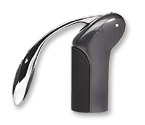 Metrokane Vertical Rabbit Corkscrew Wine Opener in Gun-Metal Grey