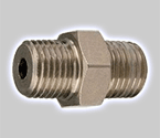 Connector Nipple for Secondary Regulators - Left Hand Threads