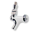 Chrome Beer Faucet with Stainless Steel Lever