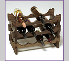 72 Bottle Modular Wine Rack - Stained