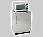 Photo of Summit MRF-67SSTB Refrigerator-Microwave Combo - Stainless Steel Door
