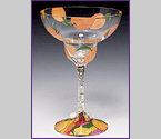 Lolita Love My Margarita Glass - Peach Margarita Glass