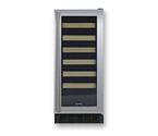 Marvel 3SWCE-BB-G Sentry Digital 24-Bottle Wine Cooler with Black Cabinet & Door