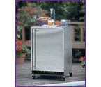 Marvel 60HK-SSX-F All Stainless Steel Outdoor Kegerator - SSX Kit Deluxe Model