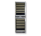 Marvel 66SWCE 108-Bottle Built-in Dual Zone Wine Cellar