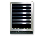 Marvel 6SWCE-BS-GX 54-Bottle Built-in Wine Refrigerator with Stainless Steel Framed Glass Door