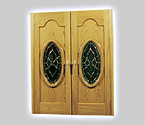 Vinotemp Napoleon 230 Wine Cellar - Two Oval Glass Doors - 160 Bottle Count