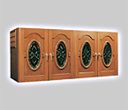 Vinotemp Napoleon 400 Credenza Wine Cellar w/ Glass Doors - 304 Bottle Count