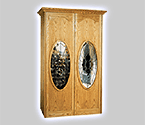 Vinotemp Napoleon 700 Wine Cellar - Two Oval Glass Doors - 440 Bottle Count