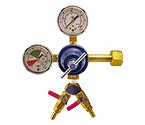 Commercial Dual Gauge Regulator with Air Splitter