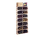 Premium Redwood Rectangular Bin 192 Bottle Wine Rack