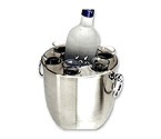 Oggi Double Wall Vodka Set With Shot Glasses