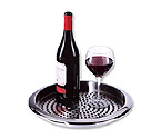 Oggi Stainless Steel Non Skid Rubbergrip Serving Tray