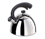 Oggi 2.5-Liter Mirror Stainless Steel Whistling Hot Water Kettle