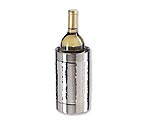 Oggi Hammered Stainless Steel Double Wall Wine Bottle Cooler
