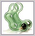 Cha Cha Wine Bottle Rack - Green