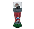 Favorite Pastime Pilsner Glass by Lolita Gotta Love Beer Collection