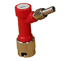 Pin Lock Home Brew Keg Tap - Gas In with Male Flare Fitting with Hose Barb