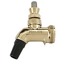 Stainless Steel Perlick Beer Faucet with Tarnish-Free Brass Finish