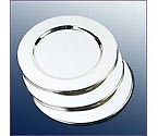 Platinum Wine Bottle Coasters (Set of 4)