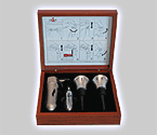 Pek Preservino Handheld Wine Preservation System - Rosewood Box