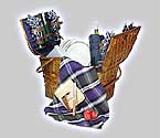 Photo of Picnic Time Cambridge Rattan & Bamboo Picnic Basket for Four