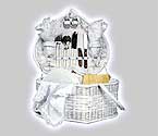 Photo of Picnic Time Wedding Heart Picnic Basket for Two