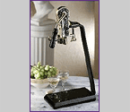 Rogar 0254 Estate Wine Opener Set - Antique Bronze with Absolute Black Granite Stand