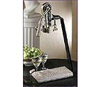 Rogar 0252 Estate Wine Opener Set - Antique Bronze/Desert Sand Granite Stand