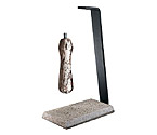 Rogar Table Stand & Handle Set - Desert Sand Granite