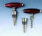 Rosewood Handle Corkscrew/Stopper