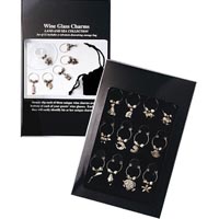 Land & Sea Wine Glass Charms Collection Set of 12