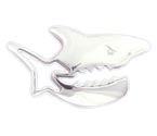 Cork Pops Magnetic Chrome Shark Foil Cutter