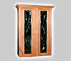 Photo of Vinotemp Le Soleil 700 Wine Cellar - Two Modern Glass Doors - 440 Bottle Count