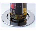 Stainless Steel Pratique Wine Bottle Coasters