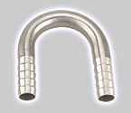 Stainless Steel U-Bend Fitting for 1-1/16 Inch I.D. Tubing
