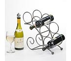 Stag's Leap 4 Bottle Wrought Iron Wine Rack