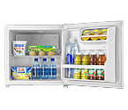 Summit FFAR2L 1.8 c.f. White Compact All Refrigerator with Lock