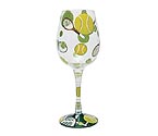 Tennis Wine Glass by Lolita Love My Wine Stemware Collection