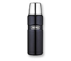 Thermos Stainless King 470mL Beverage Bottle in Midnight Blue