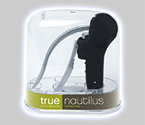 True Fabrications Nautilus Corkscrew Wine Opener in Black