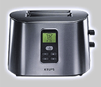 Krups TT6190 2-Slice Digital Toaster - Brushed Stainless Steel