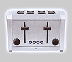 Krups TT9340 4-Slice Toaster - Stainless Steel
