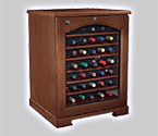 Capri 36-Bottle Thermoelectric Wine Cellar Console - Mahogany