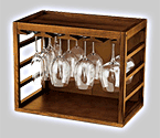 Cube Stack Wine Glass Rack