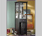 Edgemont 18-Bottle Thermoelectric Wine Cellar Tower - Espresso