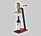 Photo of Legacy Corkscrew with Birch Stand - Antique Pewter