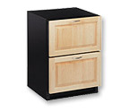 U-Line C2275DWROL-00 Combo Drawer Refrigerator w/Ice Maker with Overlay Panel Doors